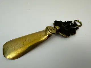 Skohorn i messing (vintage / antik)