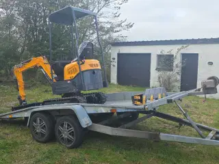 Udlejeing auto trailer 