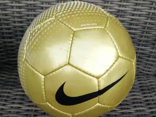 Nike Fodbold Guld Hvid