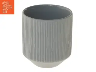 Grå vase fra House of Sander fra House of Sander (str. 10 cm)