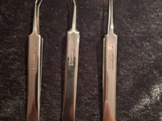 Et sæt pincetter a 3 stk. til Hama perler