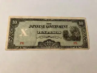 10 Pesos The Japanese Government
