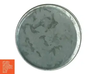 Metalkasse med låg (str. Ø 8,5 cm)