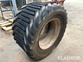 Dæk med fælg BKT - 1 styk