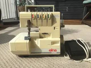 Elna overlock symaskine, velholdt