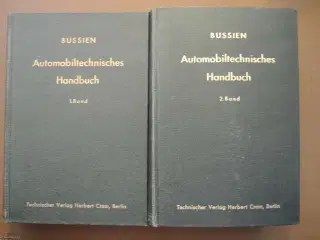 automobiltechnisches handbuch 1-2 richard bussien