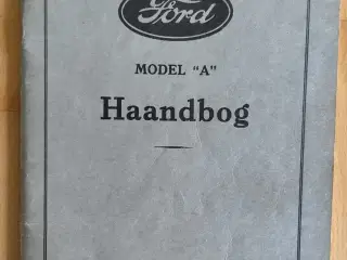 Haandbog Ford "Model A"