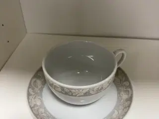 Solene kaffekop med underkop 