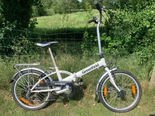 2 flotte foldecykler med shimano gear 