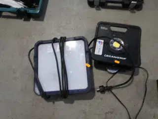 2 stk. arbejdslamper SCANGRIP m.fl.