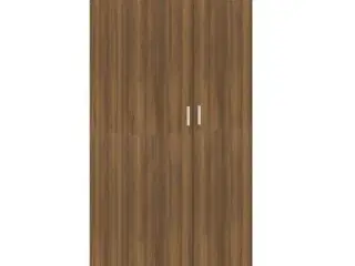 vidaXL klædeskab 80x52x180 cm konstrueret træ brun