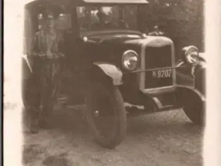 Bilens Ejer : Cigarhandler D. Jørgensen - Frederiksborgvej 205 - Fotokort - Ubrugt