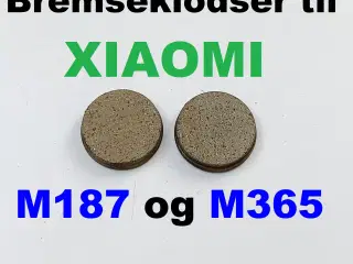 NY! Bremseklodser til Xiaomi M187 og M365 