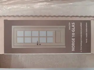 Glasdør (Master - Norge 10 glas)...