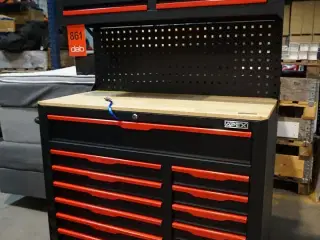 APEX Tool Professional Toolcart med arb. bord og overskabe