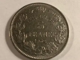 5 Francs 1932 Belgium