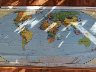 Flot Stort Skole Verdenskort