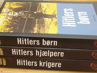 3 stk Hitlerbøger af Guido Knopp