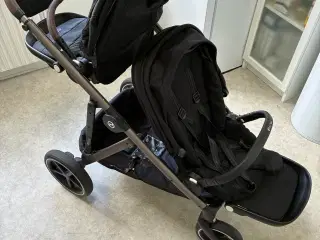 Cybex Gazelle S søskendevogn – næsten som ny!