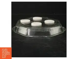 Glasfad med silikonedutter fra Pyrex (str. 22 cm)