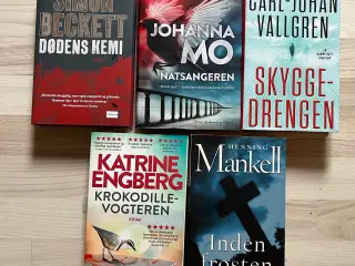 Gode krimier   15 kr stk - alle for 50 kr