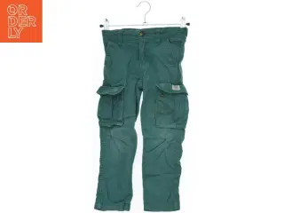 Grønne cargobukser til børn (str. 110)