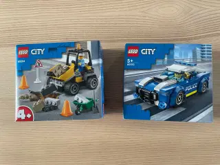 Lego City 60312, 60284 i plomberet æsker