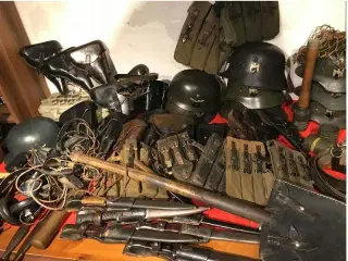 militær hjelme | Militaria | - Militaria til salg - Køb militaria samleobjekter på GulogGratis.dk