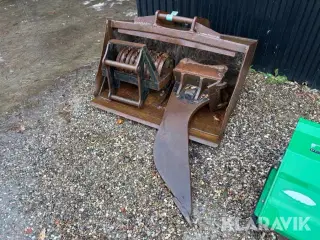 Skovl, tromle og grubbetand
