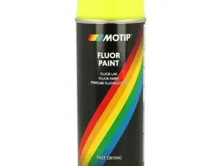 Motip Flouriserende spray 400ml gul