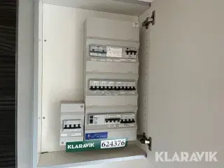 Komplet Elinstallation Hus LK/Schneider/Hager kontakter/Tavle/loftudtag