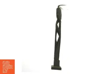 Afrikansk træfigur (str. 65 x 12 cm)