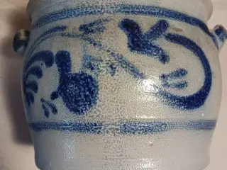 Keramik 3 stk syltekrukker gamle