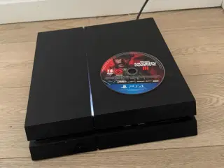 Ps4 med 1 controller og mw3 