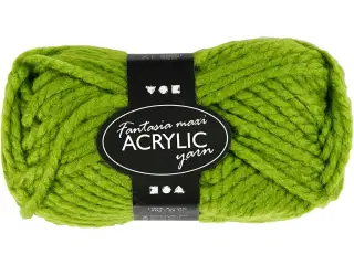 Fantasia Polyacrylgarn, L: 35 M, Maxi, grøn, 50g/ 1 ngl.