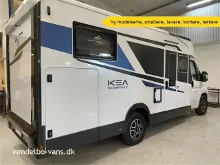 2025 - Mobilvetta KEA Kompakt 64   Ny kompakt modelserie fra Mobilvetta (smallere, lavere, kortere, lettere) - KEA 64 med enkeltsenge