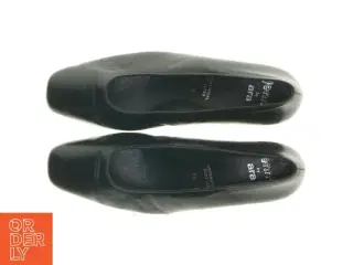 Sort læder pumps fra Jenny By Ara (str. 37 )