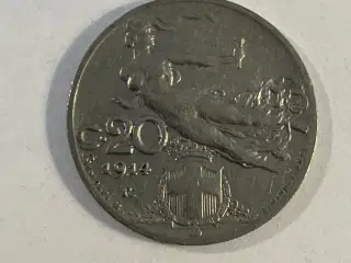 20 Centesimi Italy 1914