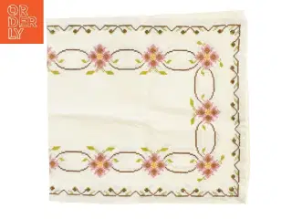 broderet dug/bordløber (str. 45x95 cm)