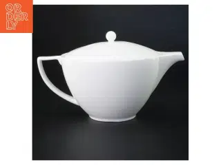 Hvid tekande med låg fra Jasper Conran (str. 27 x 14 cm)