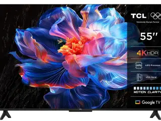 4K Smart TV 55" TCL 55P69K – Google TV, HDR10, 60 Hz