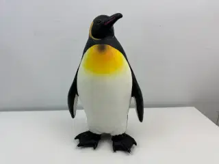 Stor pingvin figur i gummi
