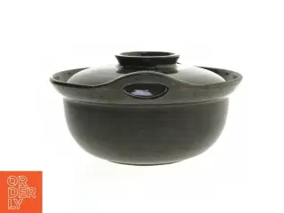 Keramisk gryde med låg (str. Ø 25,5 cm)