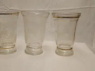Glas med hjorte