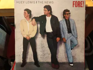 Huey Lewis And The News,  Fore på LP.