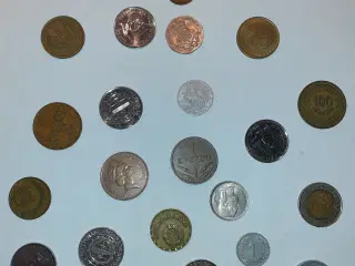 Udenlandske mønter 