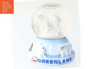 Sneglobe med polar motiver (str. 6,5 cm)