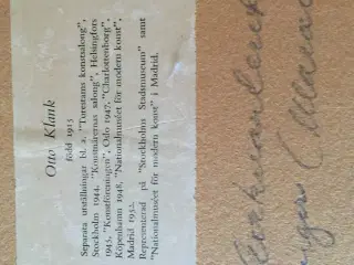 Otto Klank billede. NEDSAT