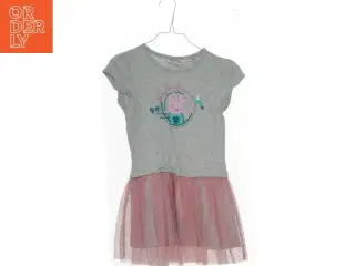 Børnekjole med motiv fra Peppa Pig (str. 110)