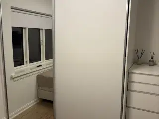 2 skydelåger + skinne 250x210cm